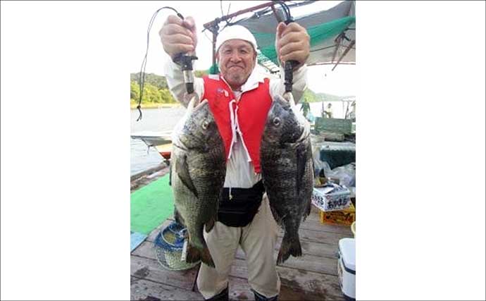 【カカリ釣り釣果速報】年無し53cmキャッチ！クロダイは釣る人31匹と数釣りも好調（三重）