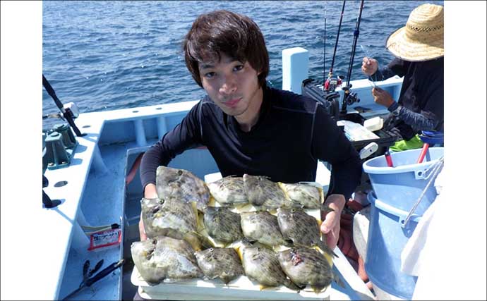 【沖釣り釣果速報】午後のライトタチウオ便で竿頭60匹！テンヤ・テンビン両方で連発（愛知）