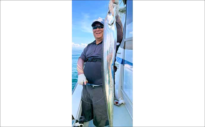 【沖釣り釣果速報】2人で200尾突破！島原沖のタチウオ便で数釣り絶好調（大分・熊本）