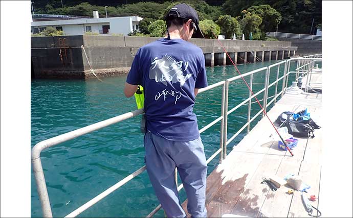 『フィッシングパークTOI』でイサキとメジナを好捕【静岡】イケスの中ではなく外を釣る