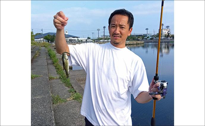 小学6年生が琵琶湖での陸っぱりバス釣りに挑戦！ソフトベイトで本命バス連打成功！
