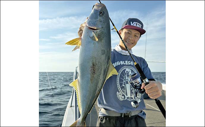 玄界灘のジギング＆タイラバ便でマダイ63cmをキャッチ【福岡】多彩な魚種で船内賑わう