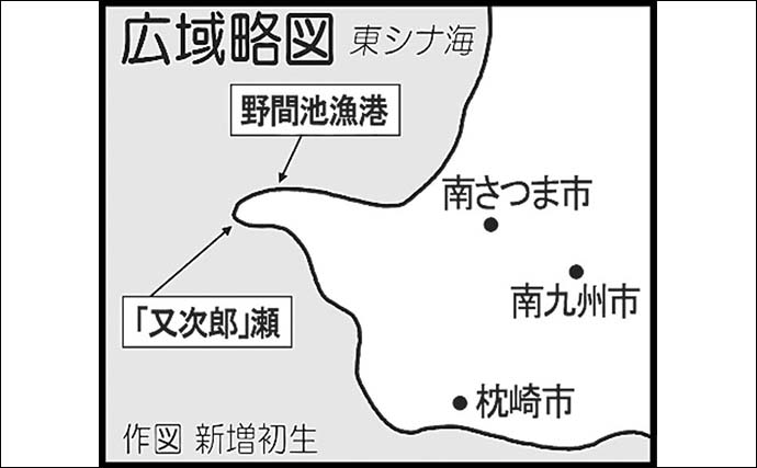 シブダイ狙いの夜釣りでアカハタ40cm頭に連続ヒット【鹿児島・野間池沖磯】本命は小型のみ