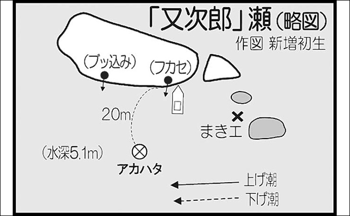 シブダイ狙いの夜釣りでアカハタ40cm頭に連続ヒット【鹿児島・野間池沖磯】本命は小型のみ