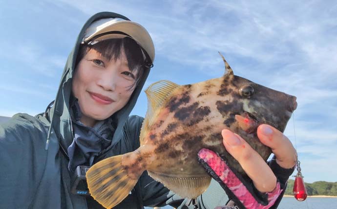 家族連れにも人気の脇田海釣り桟橋でカワハギ4尾キャッチ【福岡】五目釣りも達成