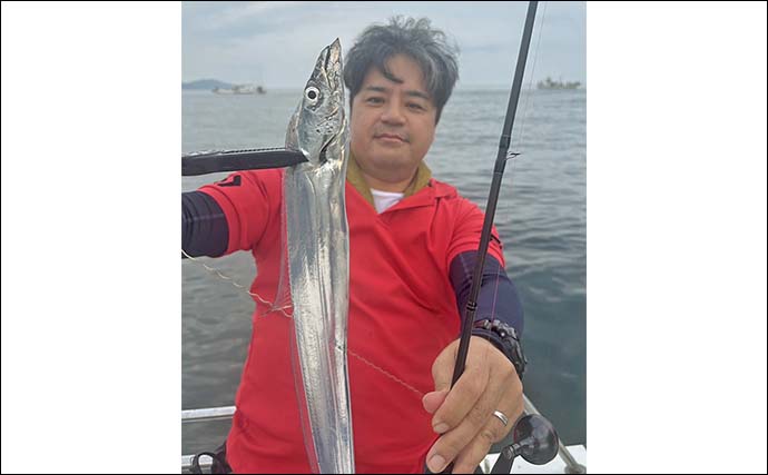 タチウオテンヤ釣りで指幅4本サイズ含む12尾を手中【福岡】デッドスローただ巻きで攻略