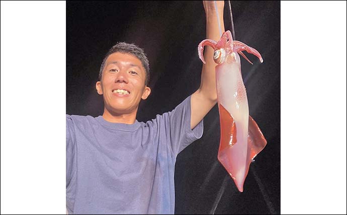 「アジもイカも高確率ヒット！」イカメタル＆バチコンリレー便でアカイカと30cm級アジ連発【三重】