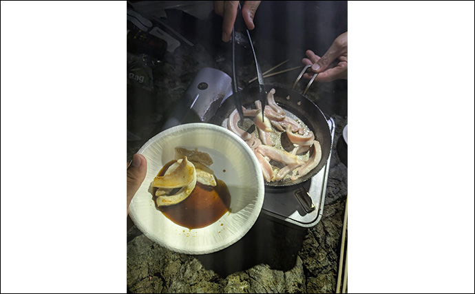 「昼はグレ！夜は良型イサキ！」　有名磯でのフカセ釣りを満喫【大分・深島】