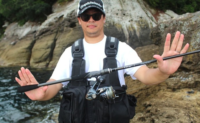 『ティーロMR』で挑む磯ロックフィッシュゲーム【三重・尾鷲】良型アカハタ＆オオモンハタ浮上！