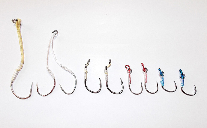 ジギングフックを根巻きタイプで自作する方法　自分好みに作れる＆低コストで作り置きも可能！