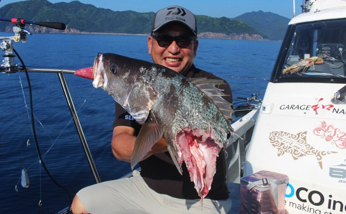 「釣り人の特権！」美味魚【贅沢】リレー釣行でシロアマダイにヒメダイ　本命手中の決め手は大容量バッテリー？