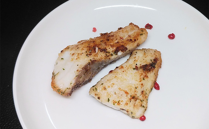 釣った魚で作る「あるでお肉？」レシピ：ボラのスパイシー焼き　しっかり焼きがおすすめ