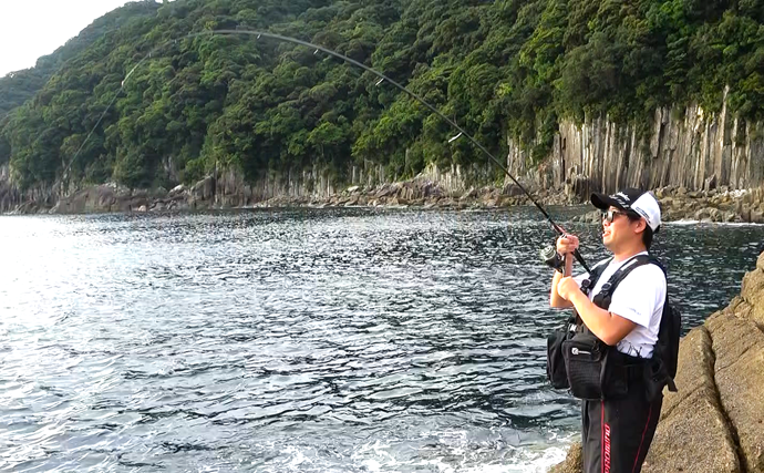 『ティーロMR』で挑む磯ロックフィッシュゲーム【三重・尾鷲】良型アカハタ＆オオモンハタ浮上！