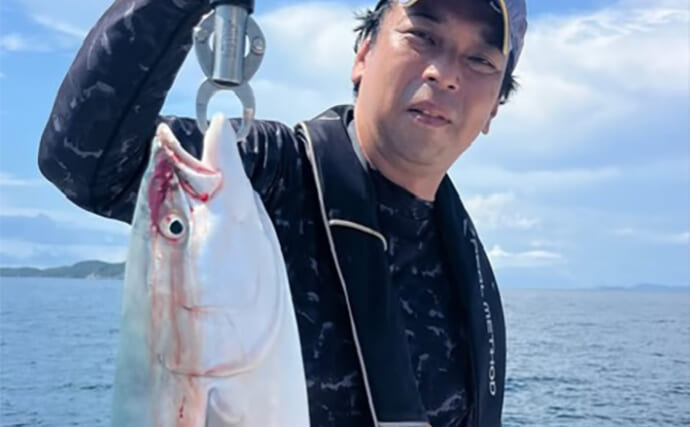 【沖釣り釣果速報】五島灘のライトジギング＆タイラバでヤズ2.5kgやオオモンハタを好捕（長崎・佐賀）