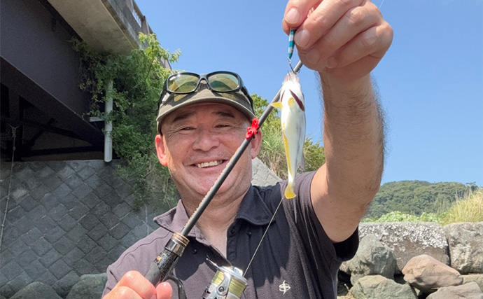 伊豆ライトゲームでメッキアジ＆クロダイをキャッチ！【静岡】チニングではコチがヒット