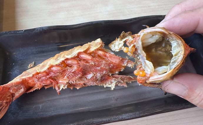 知る人ぞ知る美味なエビ『ガサエビ』　正式名は「大王鬼神蝦」とイカツめ