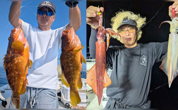 全国各地で＜晩夏のイカ釣り＞好調　厳しい残暑は夜釣りはいかが？【全国の釣果速報6選】