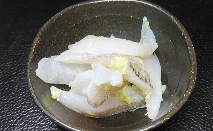 釣ったキスで作る「アレンジ」レシピ：キスわさ　霜降りがカギ