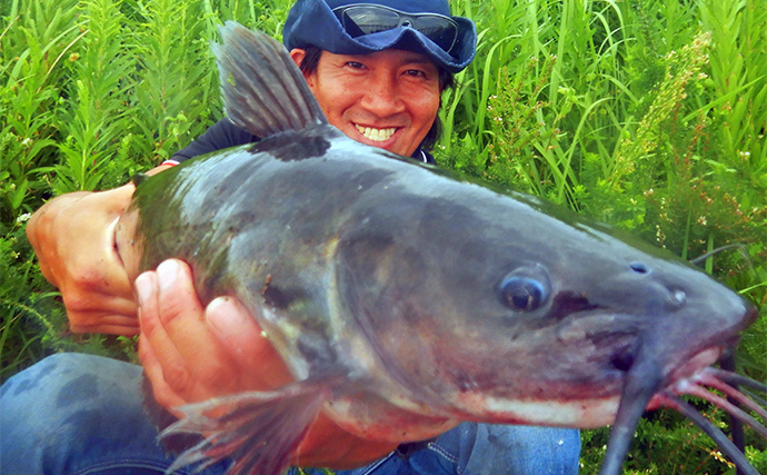1泊2日で大型ハクレンを狙う【茨城・常陸利根川】メーター超え本命と嬉しい対面！