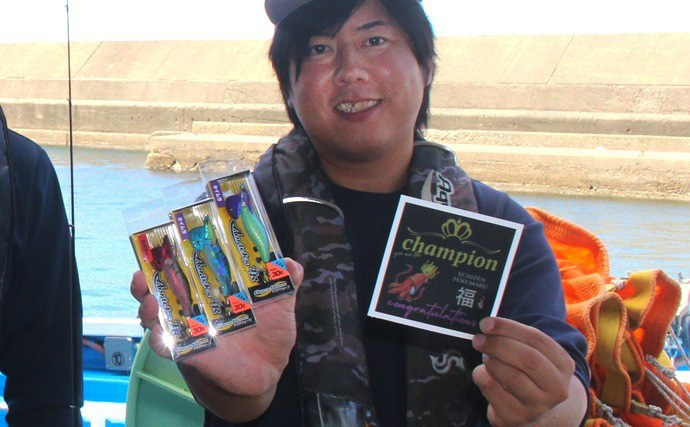 「新・最強伝説誕生！」新製品エギ『アオリクスTR』デビュー戦でアオリイカ乱舞【福井】