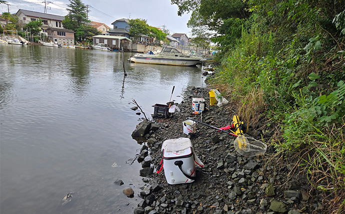 河川でのクロダイフカセ釣りに初挑戦【茨城・大洗】リバーチヌ9匹手中に大満足
