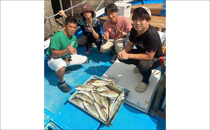 【沖釣り釣果速報】泳がせ釣りで5kg超マハタを手中！金洲五目では多彩な魚種がヒット（愛知・静岡）
