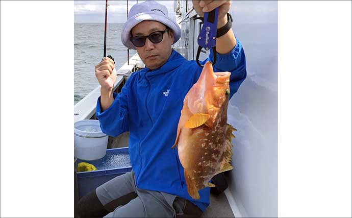 【沖釣り釣果速報】泳がせ釣りで5kg超マハタを手中！金洲五目では多彩な魚種がヒット（愛知・静岡）