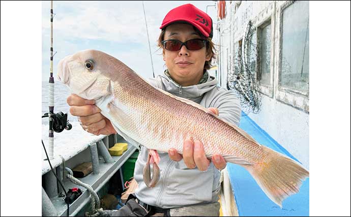 【沖釣り釣果速報】アマダイ便で1kg超え良型シロアマダイ浮上！赤白そろい踏みでゲット（愛知・静岡）