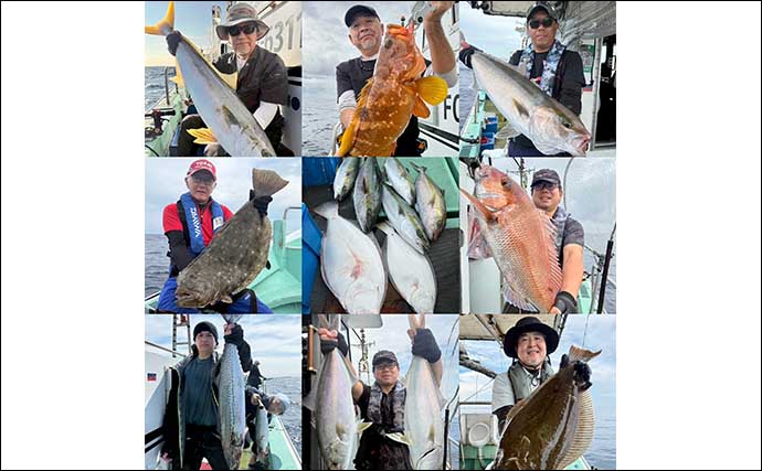 【沖釣り釣果速報】落とし込み釣りでヒラマサ107cm浮上！エサ付き抜群で青物ラッシュ！（福岡）