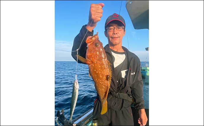 【沖釣り釣果速報】落とし込み釣りでヒラマサ107cm浮上！エサ付き抜群で青物ラッシュ！（福岡）