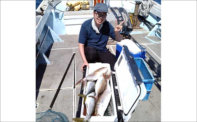 【沖釣り釣果速報】落とし込み釣りで106cmヒラマサ浮上！多彩な魚種がヒット（福岡）