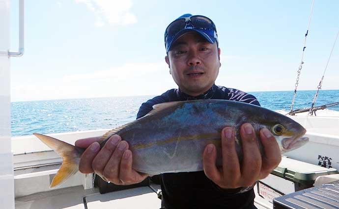 「潮変わりがチャンス！」宗像沖の落とし込み釣りでカンパチ＆カツオ3kg級が連発！【福岡】