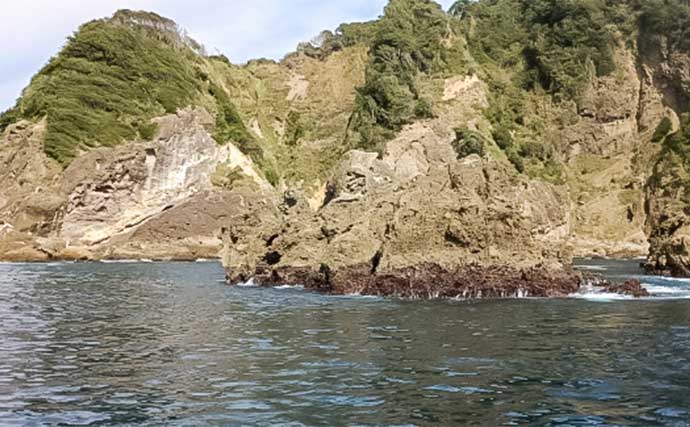 「秋磯スタートダッシュ！」高島の沖磯釣りで良型イシガキダイをキャッチ【静岡】