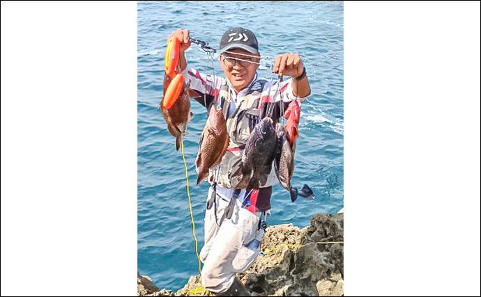 「秋磯スタートダッシュ！」高島の沖磯釣りで良型イシガキダイをキャッチ【静岡】