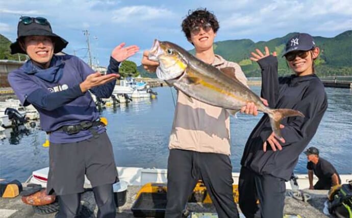 【沖釣り釣果速報】ジギングで73cm良型カンパチ登場！オオモンハタやアカハタもヒット（三重）