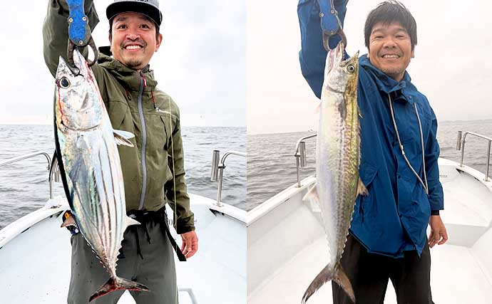 【沖のルアー釣果速報】キャスティングゲームでサワラ＆サゴシ入れ食い！船中50匹と絶好調【愛知】