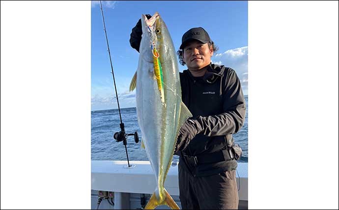 【沖釣り釣果速報】上五島沖のジギング・タイラバ船で6kg級ヒラマサを手中（佐賀・長崎）