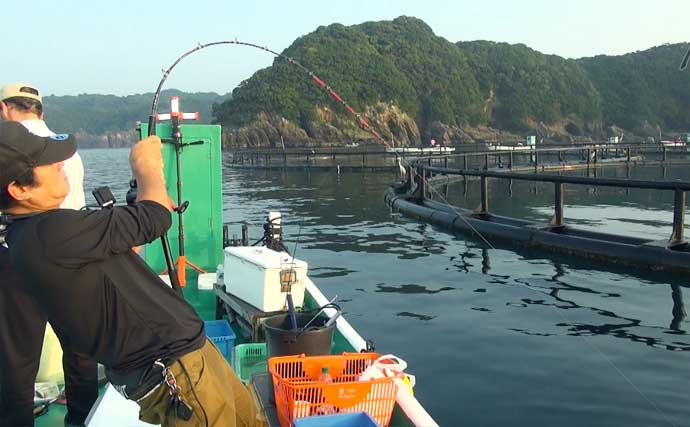 「ブリが釣りたい！」アメリカから来日した友人と挑んだ串本カセ釣りで90cm級浮上【和歌山】