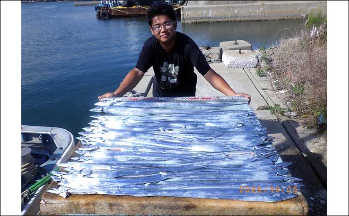 【沖釣り釣果速報】秋の伊良湖沖カワハギ釣り盛況！良型交じりで釣る人28匹（愛知）