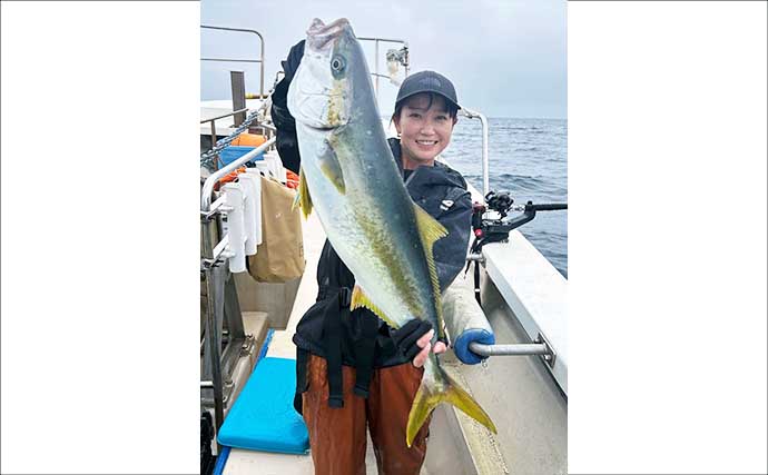 【沖釣り釣果速報】ヒラマサがドンッ！茱崎沖のタテ釣りで青物がバリバリ好反応（福井）