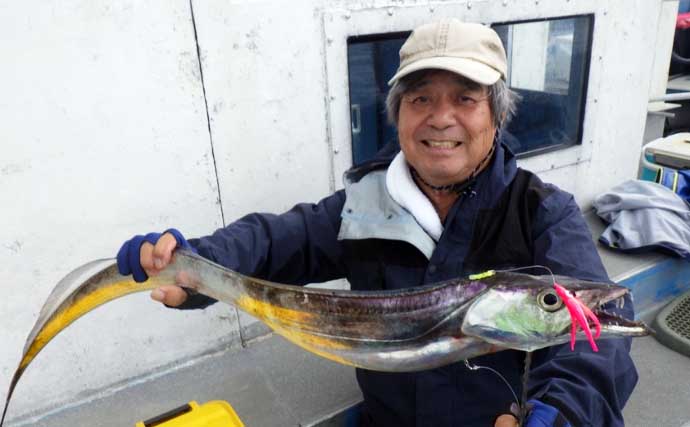 【沖釣り釣果速報】御前崎沖の落とし込み釣りで6kg超マハタが堂々浮上！（愛知・静岡）