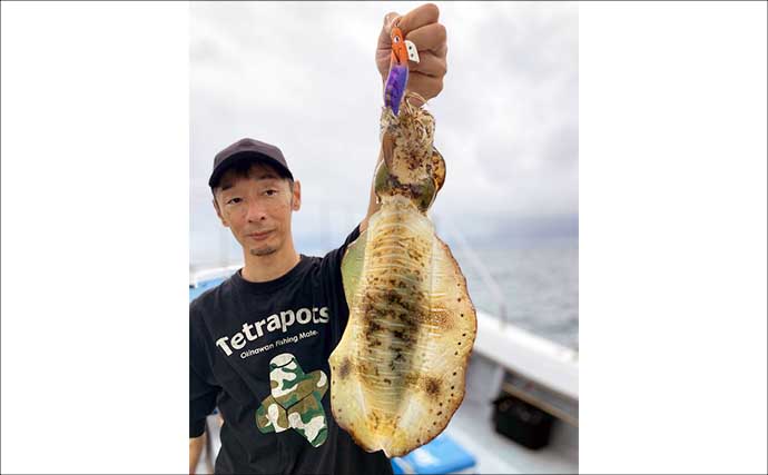 【沖釣りルアー釣果速報】ティップランで釣る人16匹！志摩沖のアオリイカが高活性（三重）