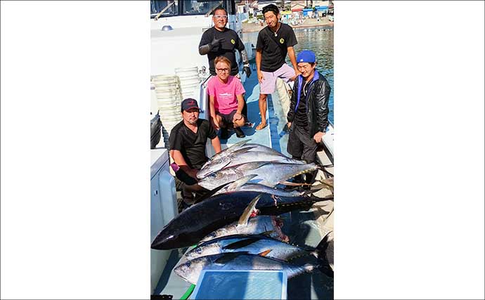 「今季最大61.3kg級も浮上！」相模湾のキハダ＆カツオ釣りで特大キハダマグロ好捕【神奈川】