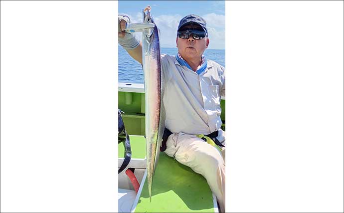 「ドラゴン級も登場！」走水沖のテンビンタチウオ釣りで船中トップ52尾【神奈川】