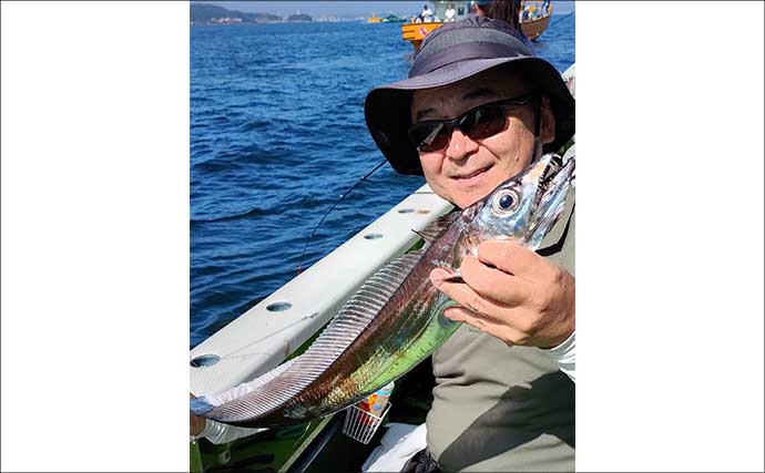 「ドラゴン級も登場！」走水沖のテンビンタチウオ釣りで船中トップ52尾【神奈川】
