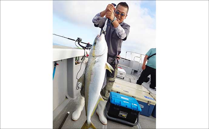【沖釣り釣果速報】家族で大興奮！落とし込み釣りでネリゴ入れ食い＆青物乱舞（福岡）
