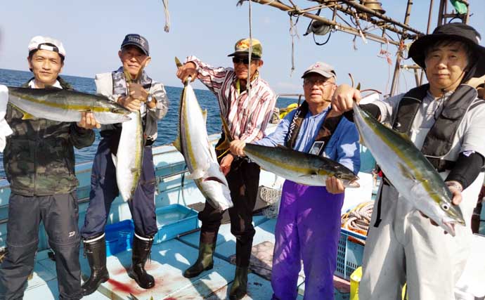 【沖釣り釣果速報】家族で大興奮！落とし込み釣りでネリゴ入れ食い＆青物乱舞（福岡）