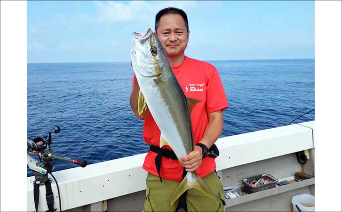 【沖釣り釣果速報】家族で大興奮！落とし込み釣りでネリゴ入れ食い＆青物乱舞（福岡）
