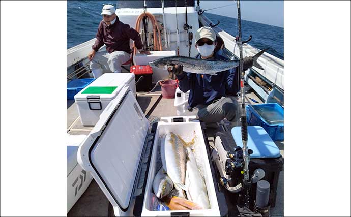 【沖釣り釣果速報】家族で大興奮！落とし込み釣りでネリゴ入れ食い＆青物乱舞（福岡）