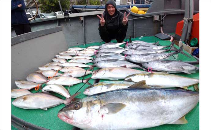 【沖釣り釣果速報】玄界灘の落とし込み釣りで1m級ヒラマサ続出！（福岡）
